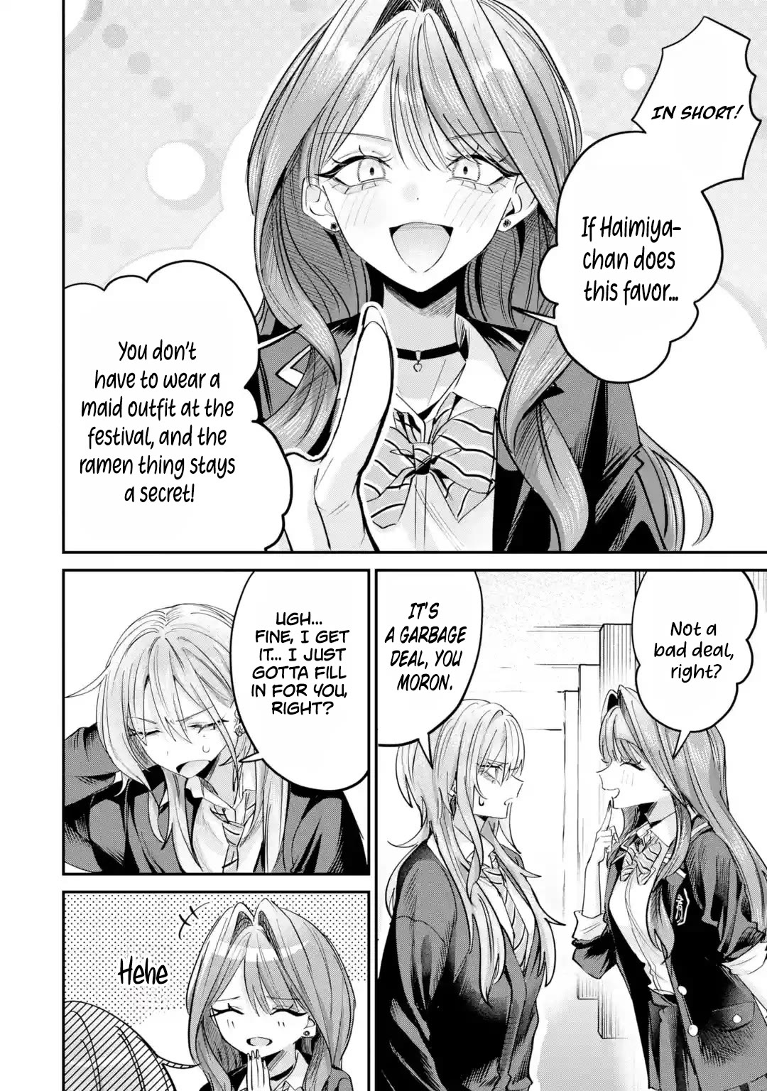 Haimiya-Senpai is Scary But Cute chapter 27 page 15