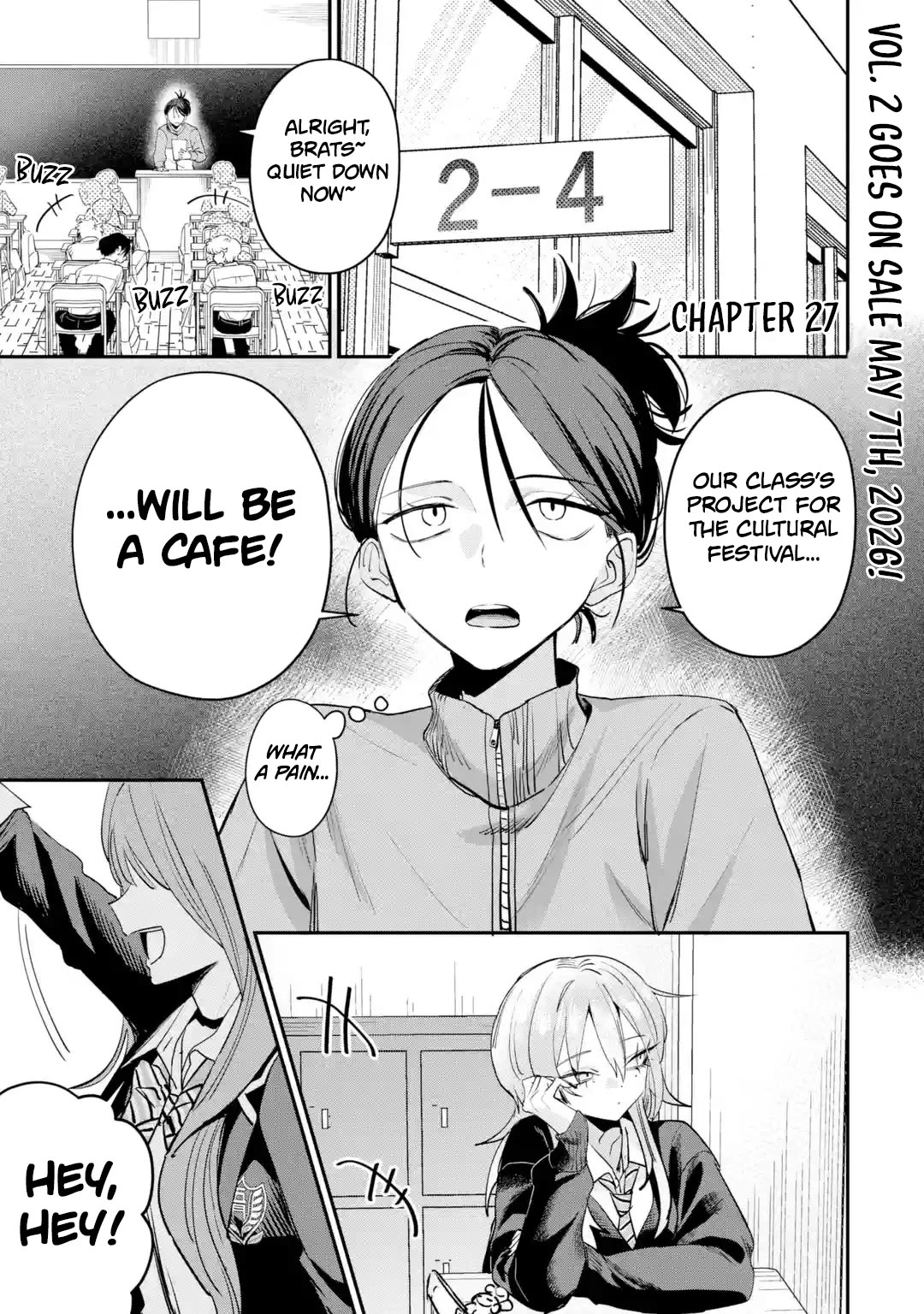 Haimiya-Senpai is Scary But Cute chapter 27 page 2