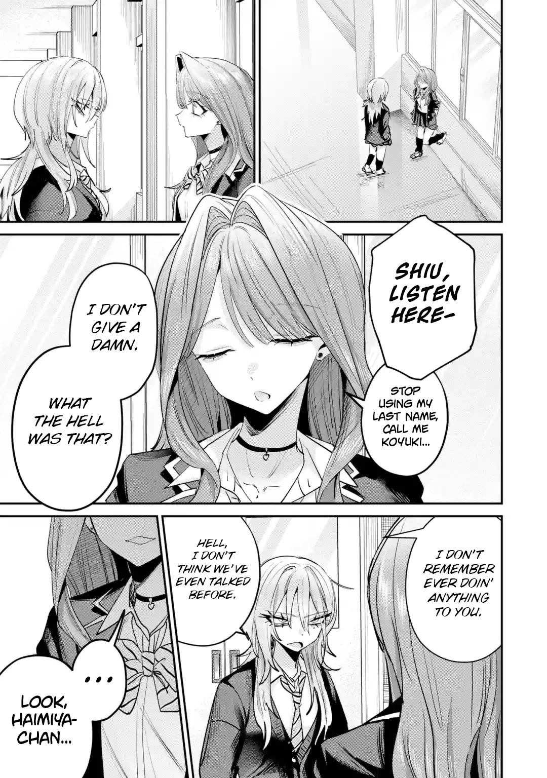 Haimiya-Senpai is Scary But Cute chapter 27 page 8