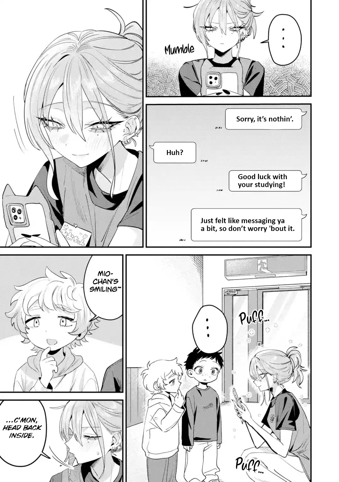 Haimiya-Senpai is Scary But Cute chapter 28 page 10