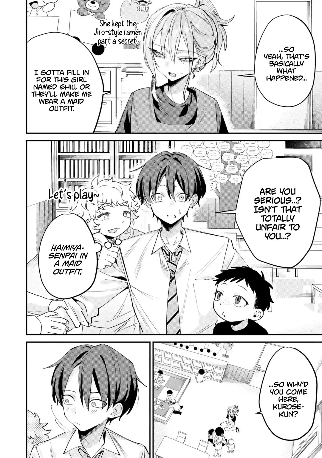 Haimiya-Senpai is Scary But Cute chapter 28 page 13