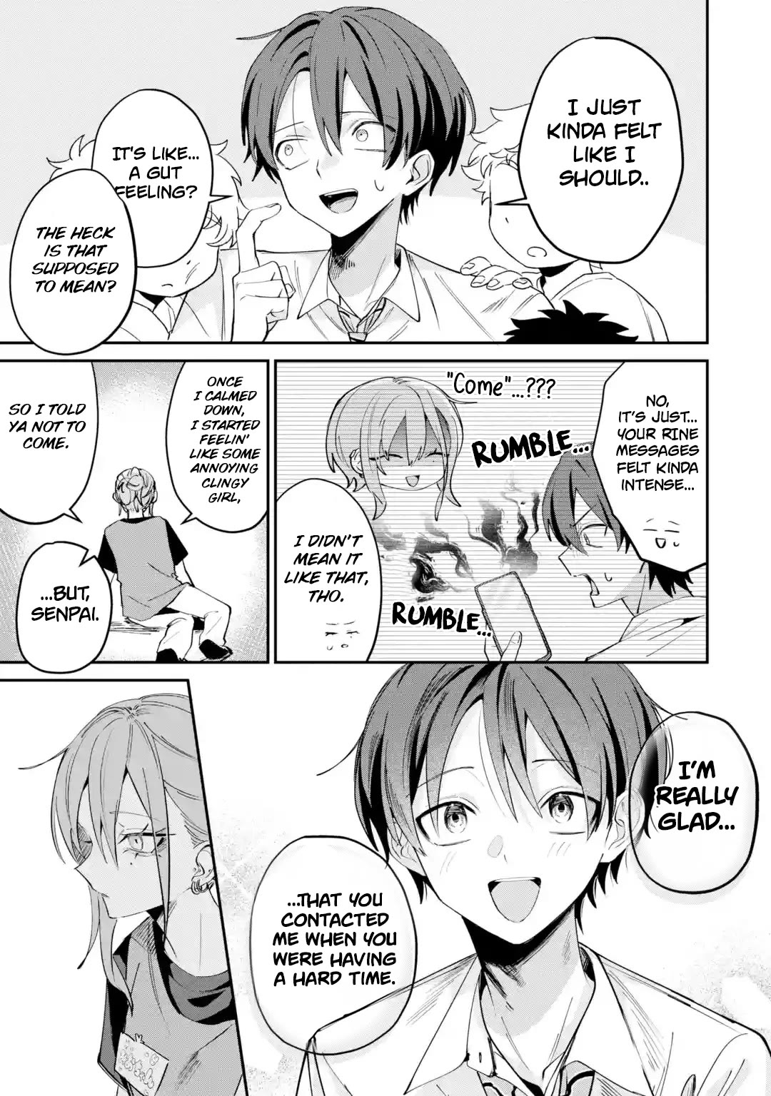 Haimiya-Senpai is Scary But Cute chapter 28 page 14