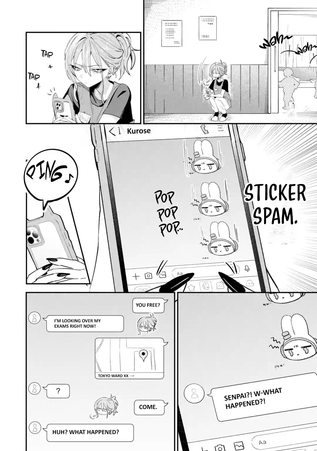 Haimiya-Senpai is Scary But Cute chapter 28 page 9