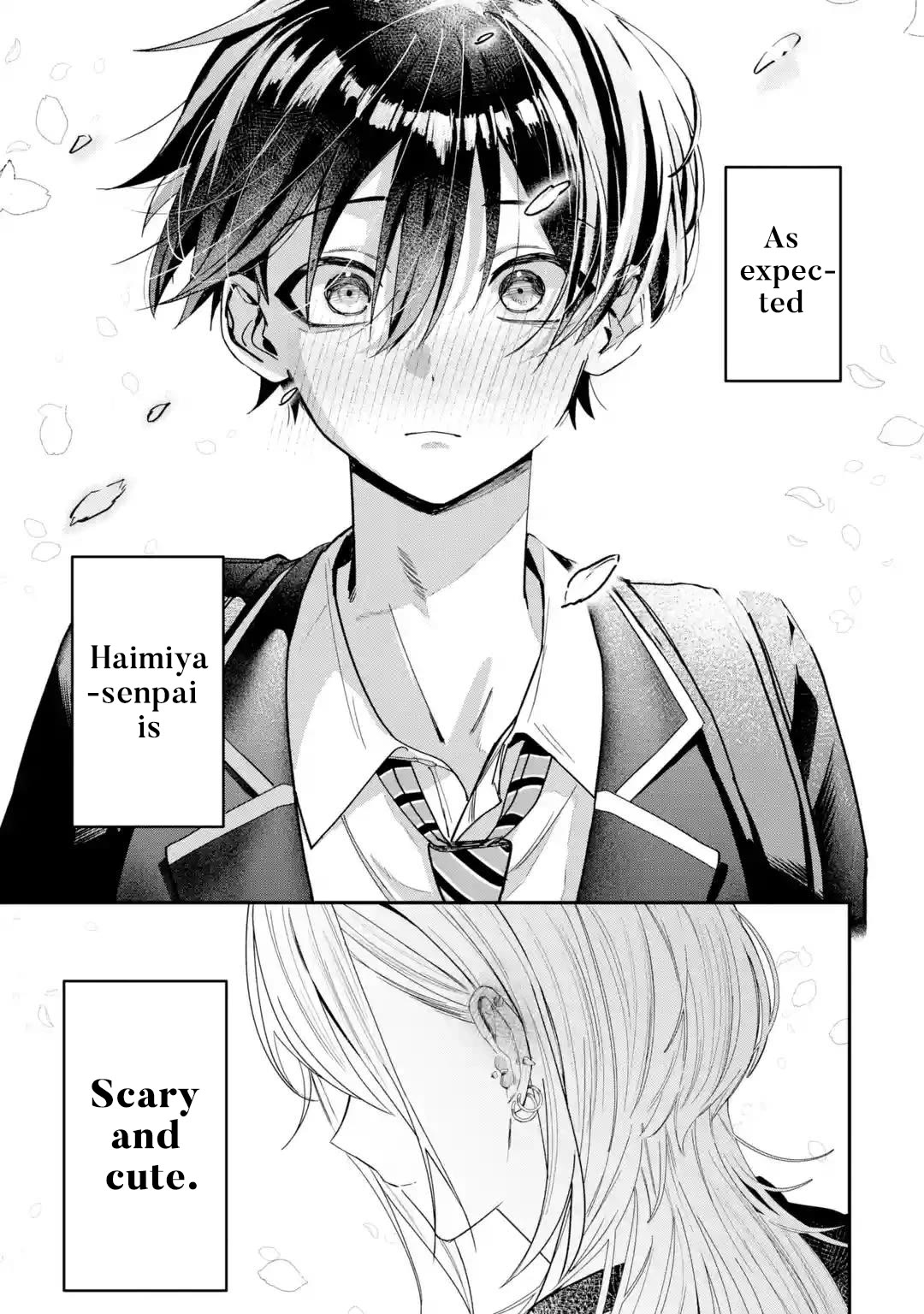 Haimiya-Senpai is Scary But Cute chapter 3 page 10