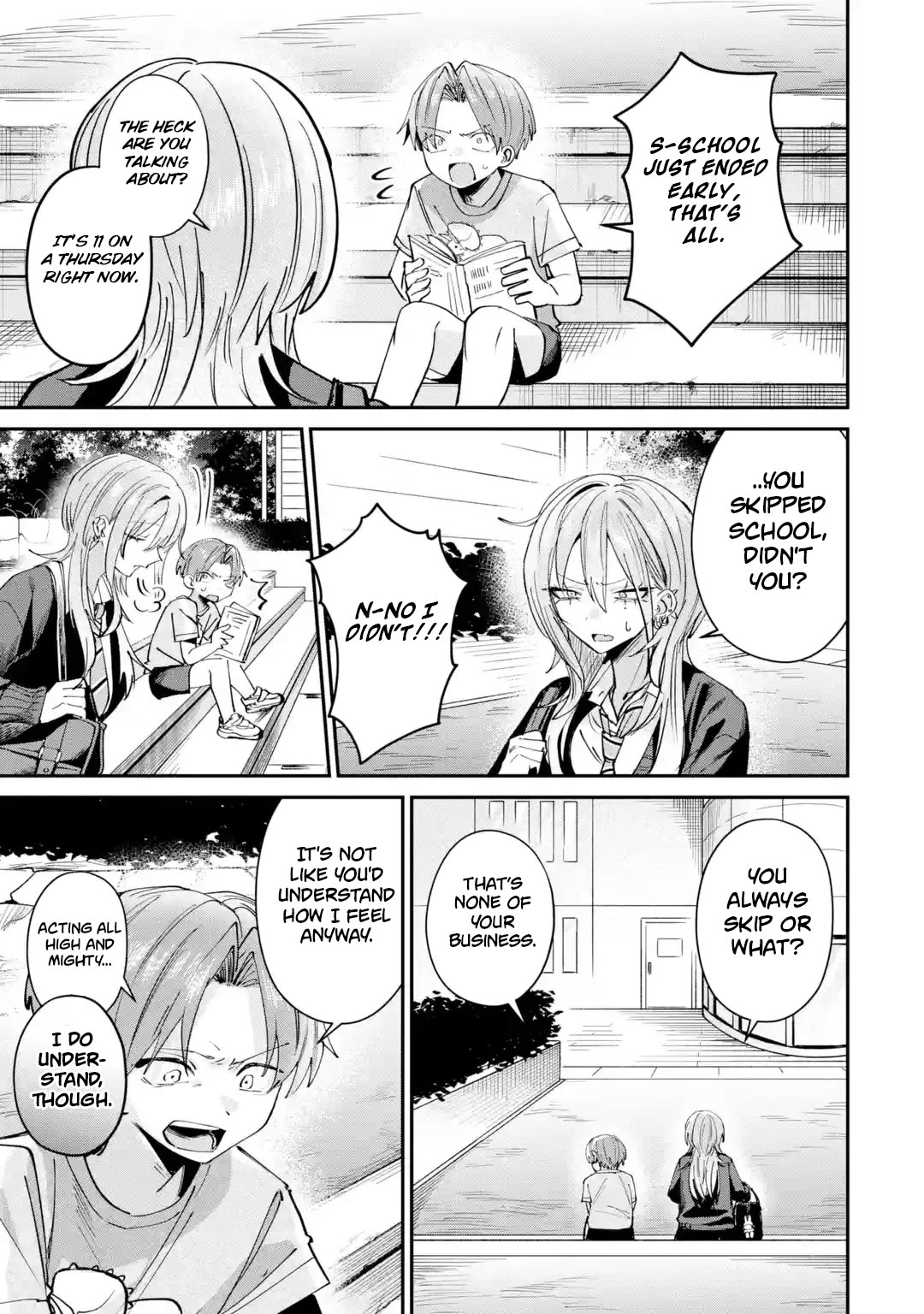 Haimiya-Senpai is Scary But Cute chapter 30 page 12