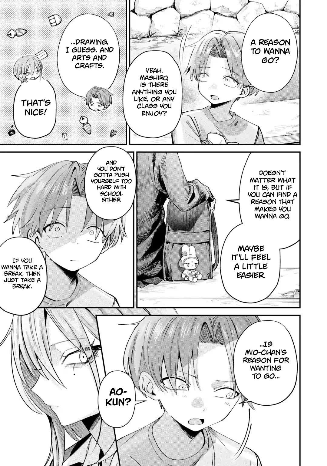 Haimiya-Senpai is Scary But Cute chapter 30 page 16