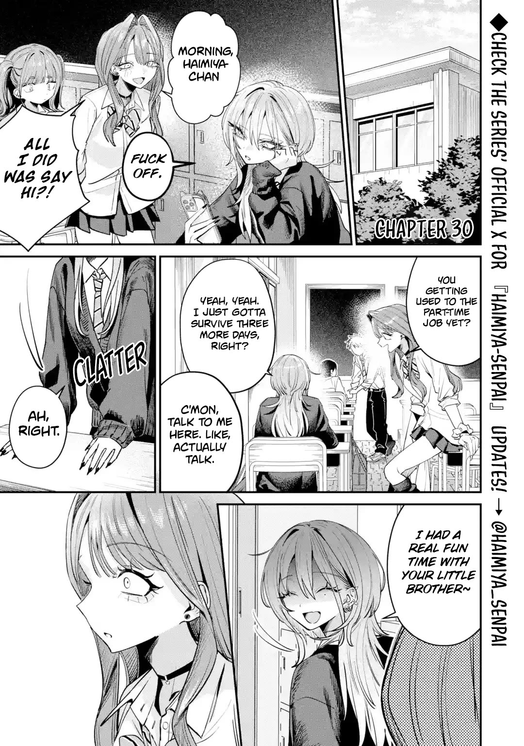 Haimiya-Senpai is Scary But Cute chapter 30 page 2