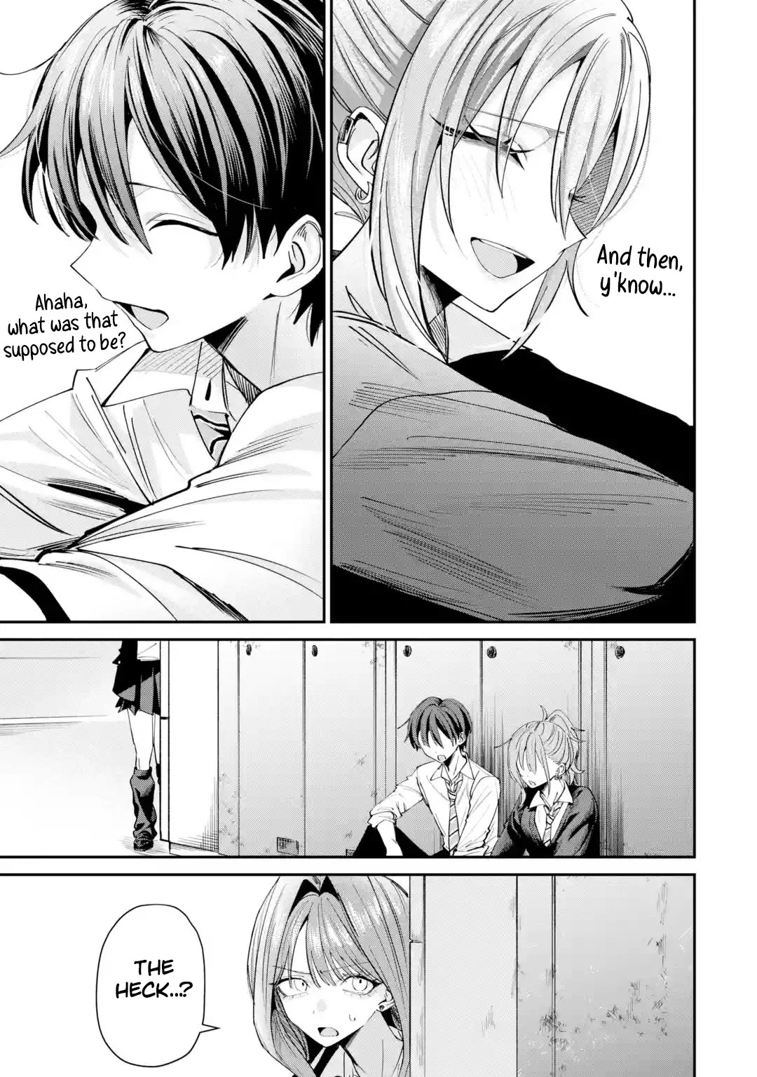 Haimiya-Senpai is Scary But Cute chapter 30 page 8