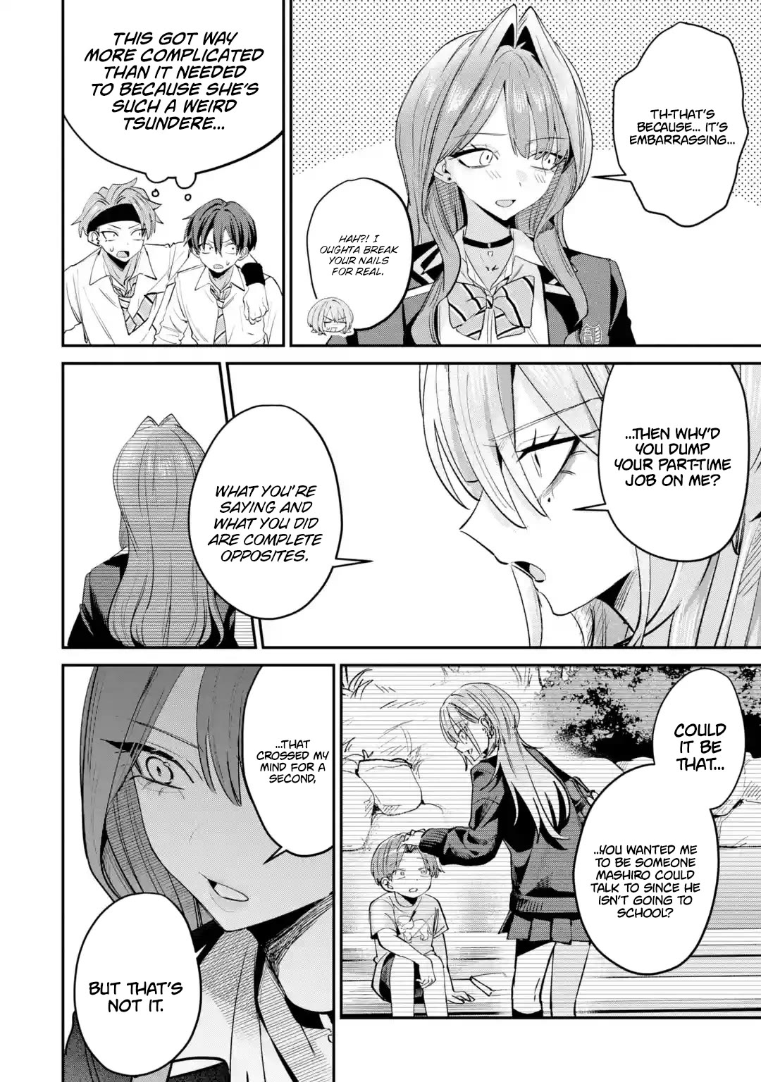 Haimiya-Senpai is Scary But Cute chapter 32 page 18