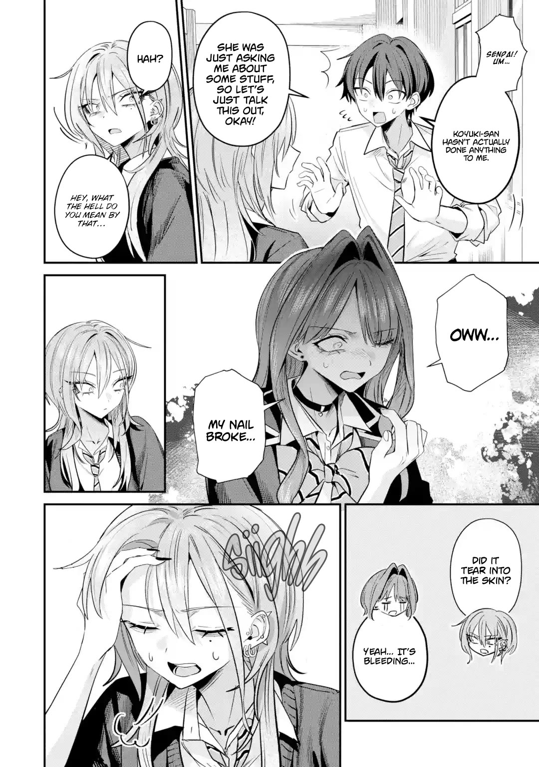 Haimiya-Senpai is Scary But Cute chapter 32 page 6