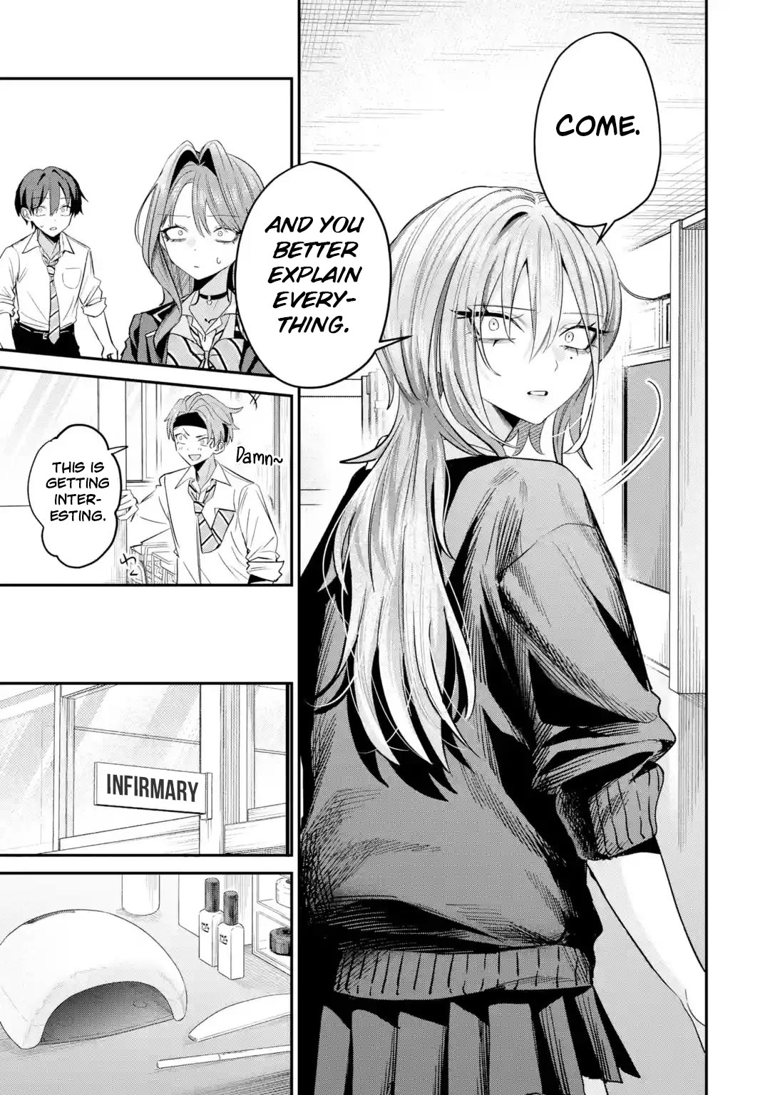 Haimiya-Senpai is Scary But Cute chapter 32 page 7