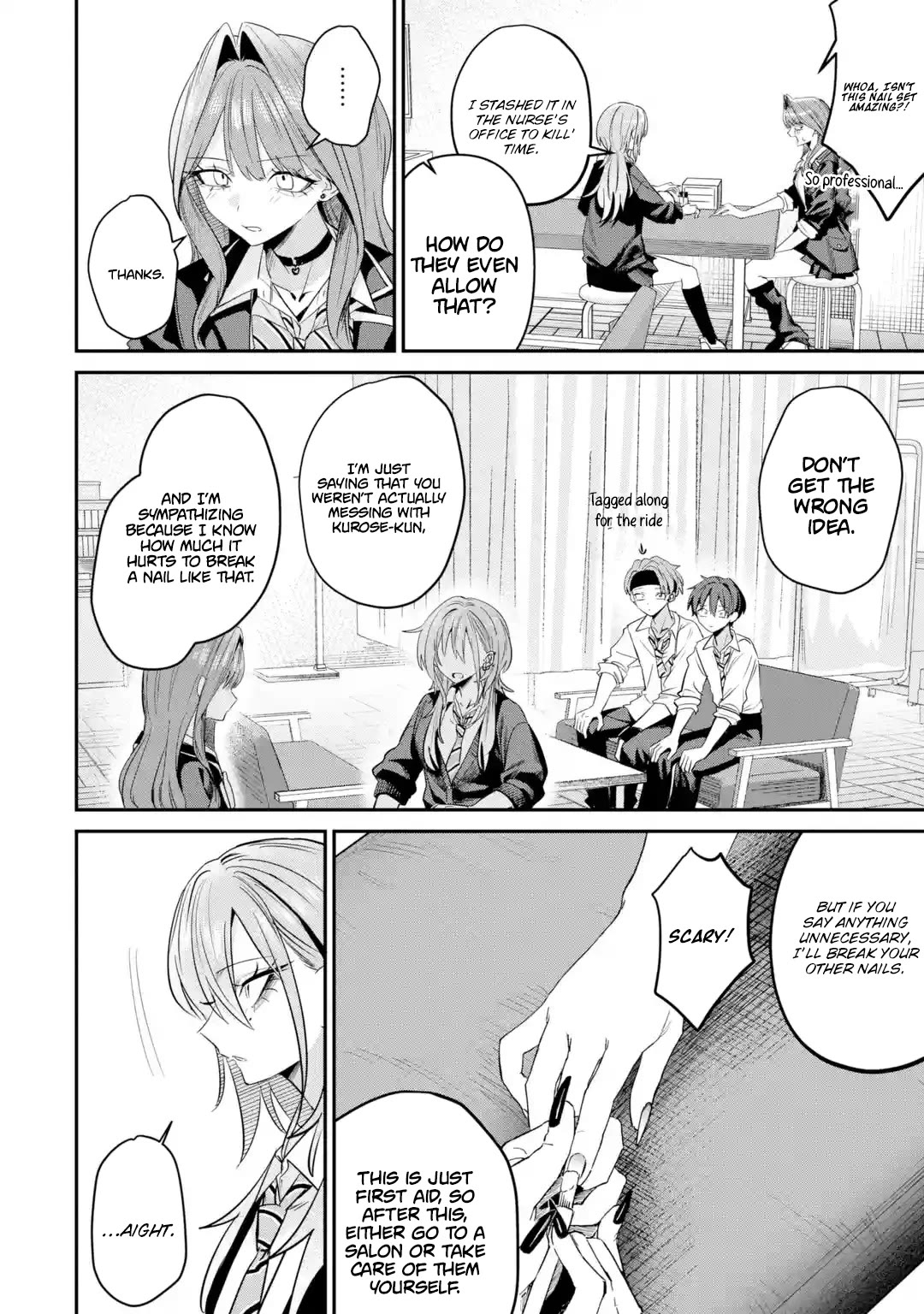 Haimiya-Senpai is Scary But Cute chapter 32 page 8