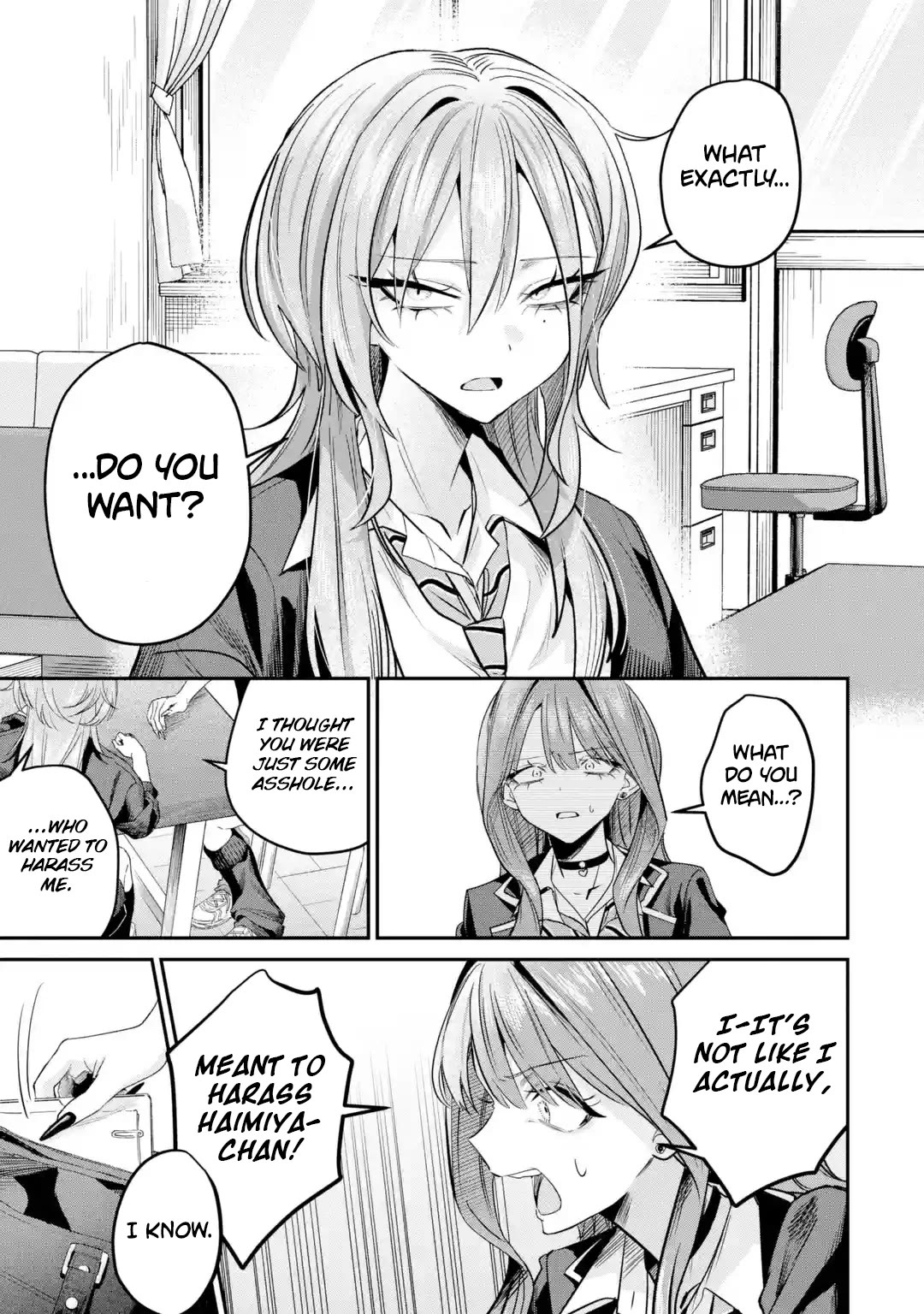 Haimiya-Senpai is Scary But Cute chapter 32 page 9