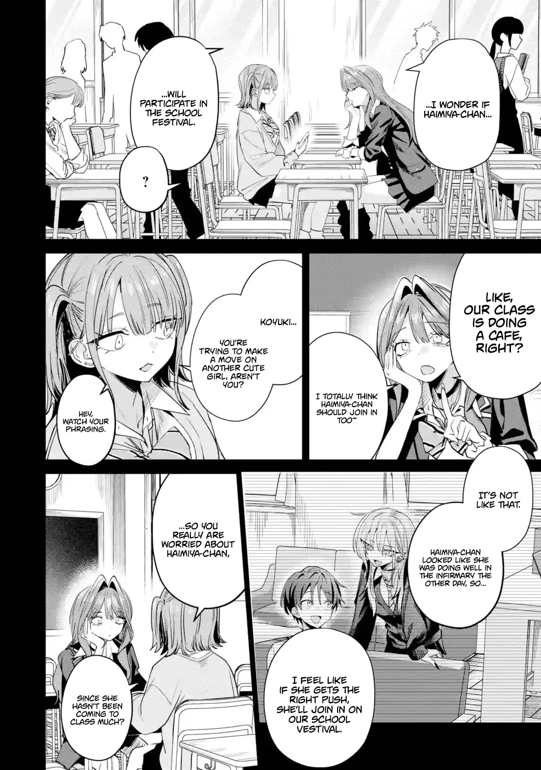 Haimiya-Senpai is Scary But Cute chapter 33 page 3