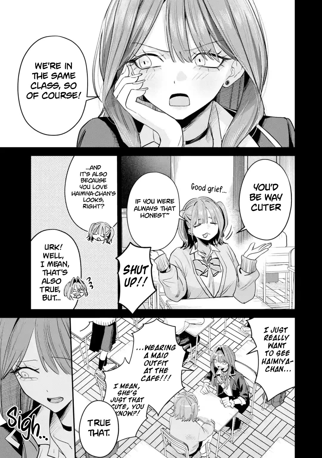 Haimiya-Senpai is Scary But Cute chapter 33 page 4