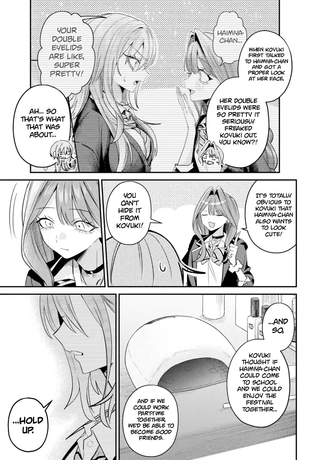 Haimiya-Senpai is Scary But Cute chapter 33 page 8