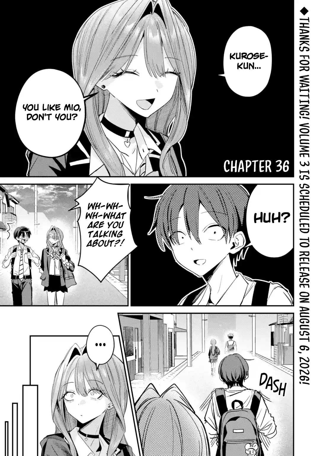 Haimiya-Senpai is Scary But Cute chapter 36 page 2