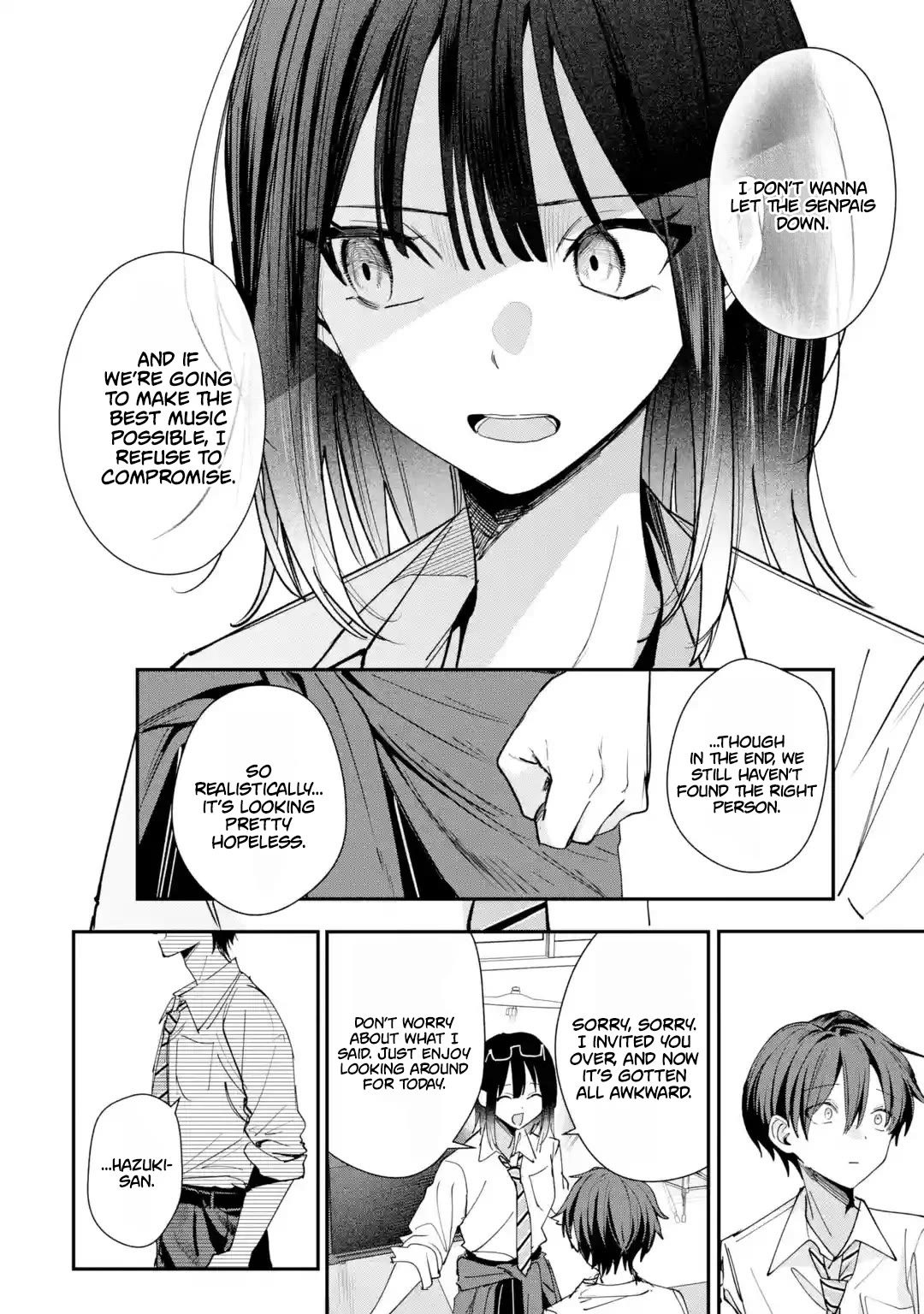 Haimiya-Senpai is Scary But Cute chapter 37 page 9