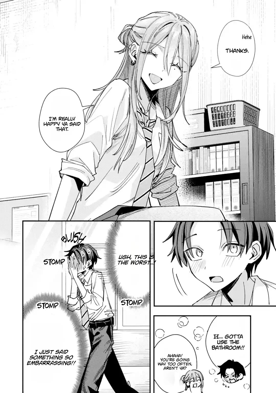 Haimiya-Senpai is Scary But Cute chapter 38 page 18