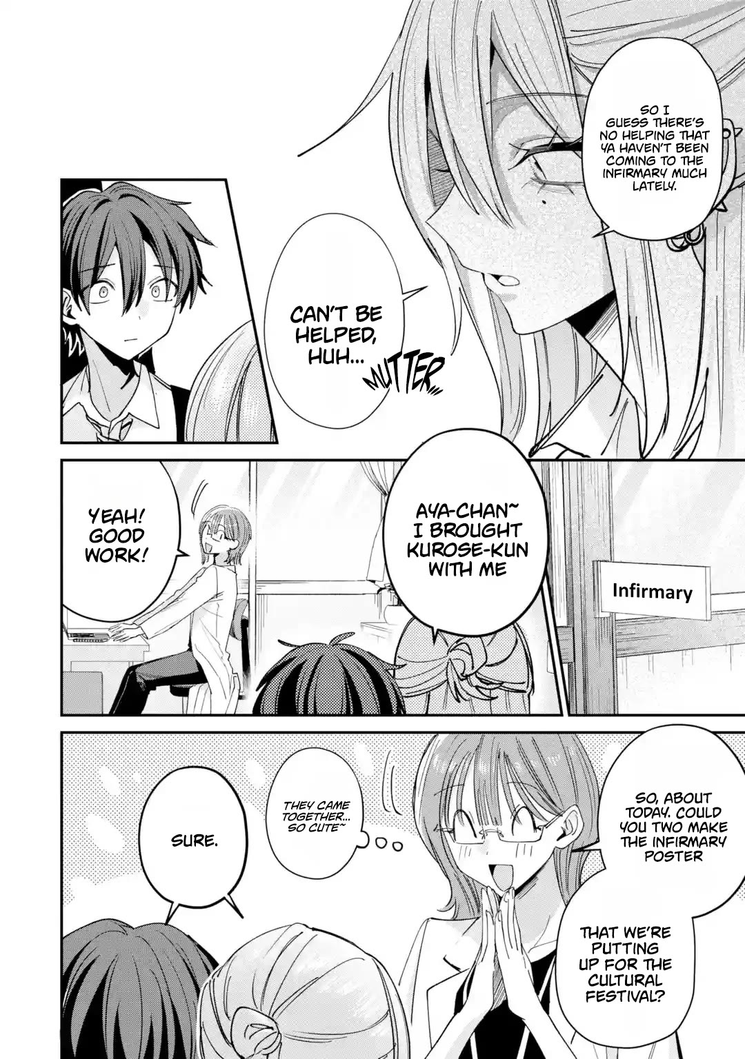 Haimiya-Senpai is Scary But Cute chapter 38 page 6