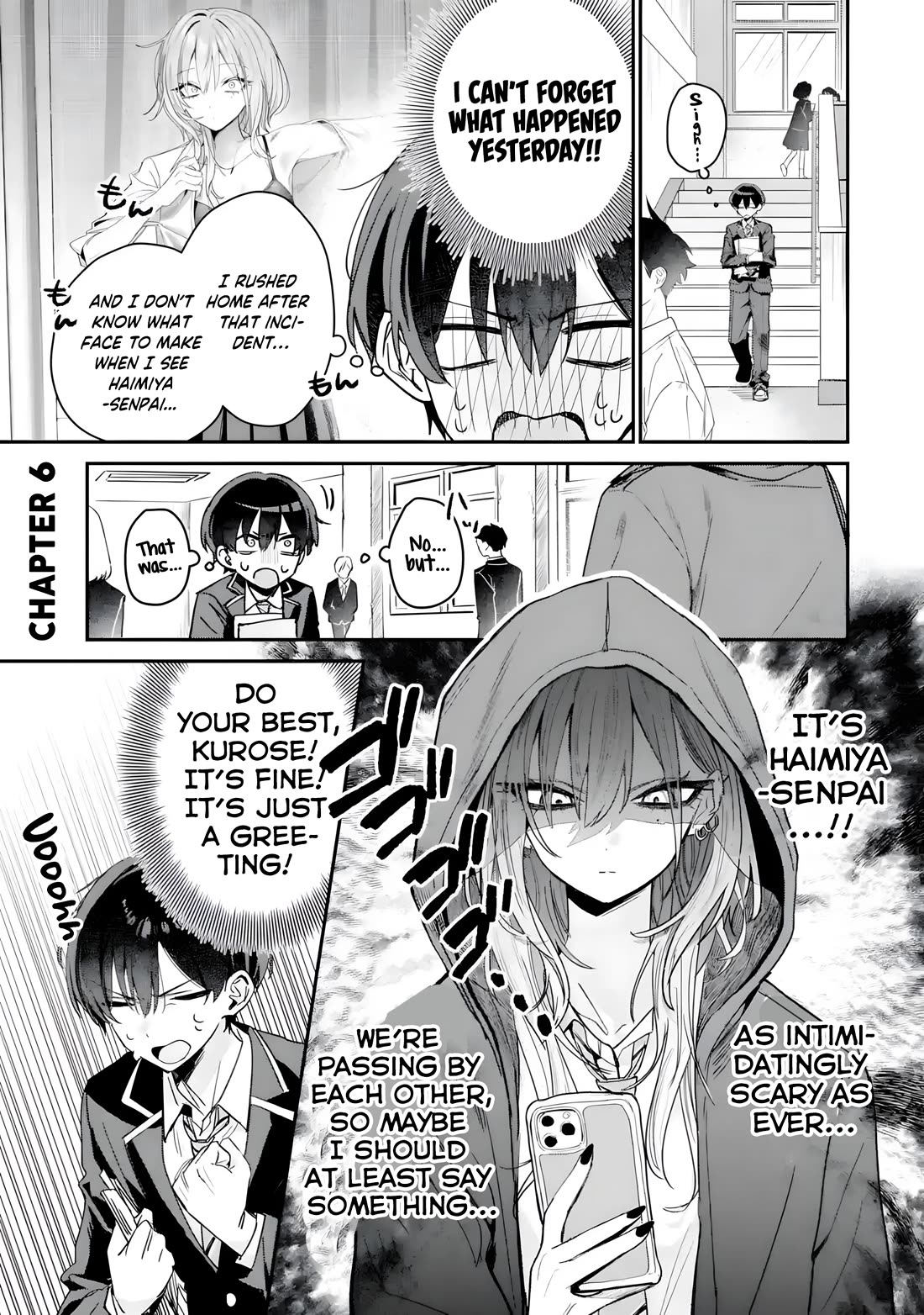 Haimiya-Senpai is Scary But Cute chapter 6 page 2