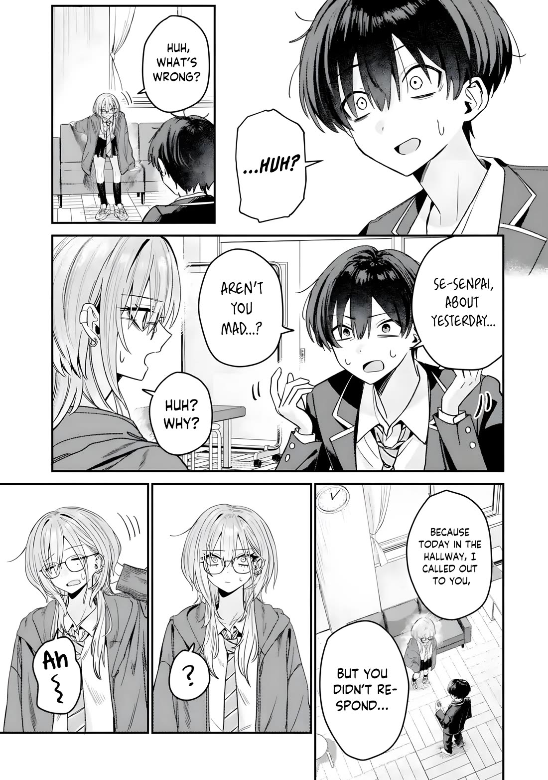 Haimiya-Senpai is Scary But Cute chapter 6 page 8