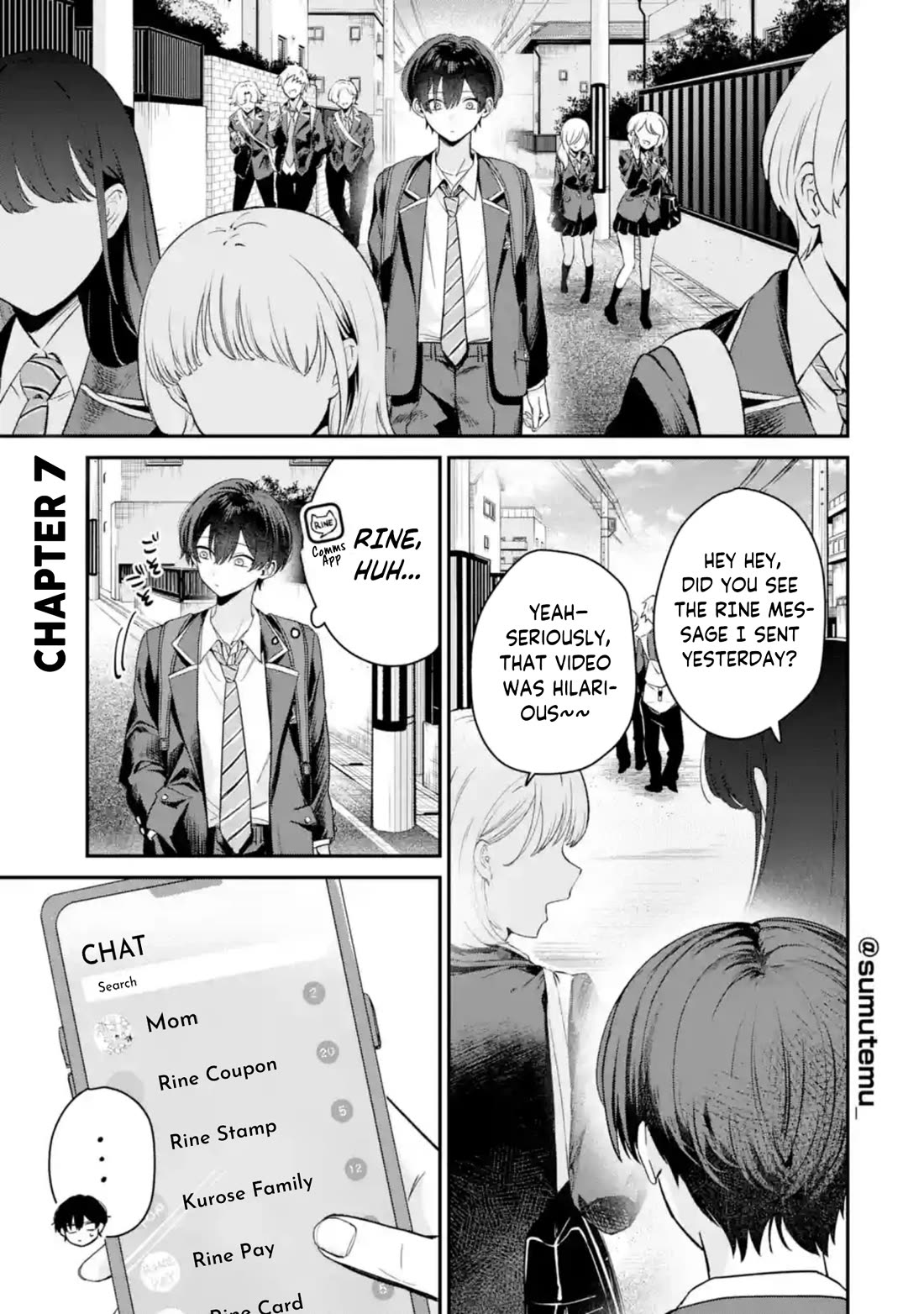 Haimiya-Senpai is Scary But Cute chapter 7 page 2