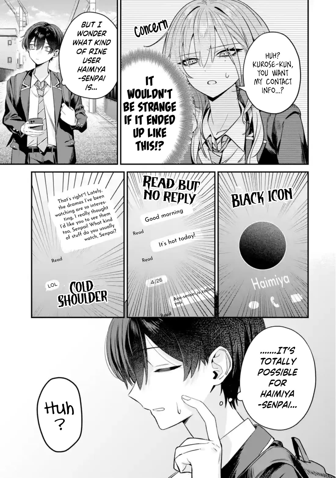Haimiya-Senpai is Scary But Cute chapter 7 page 4