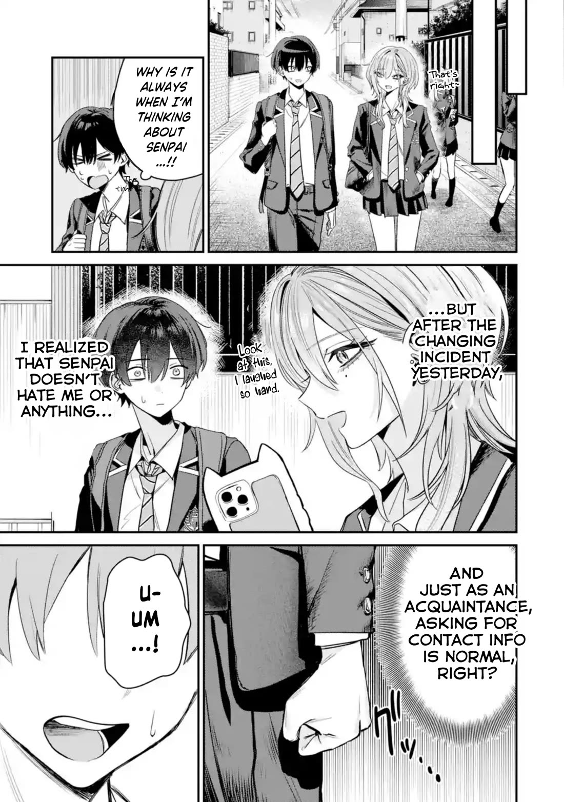 Haimiya-Senpai is Scary But Cute chapter 7 page 6