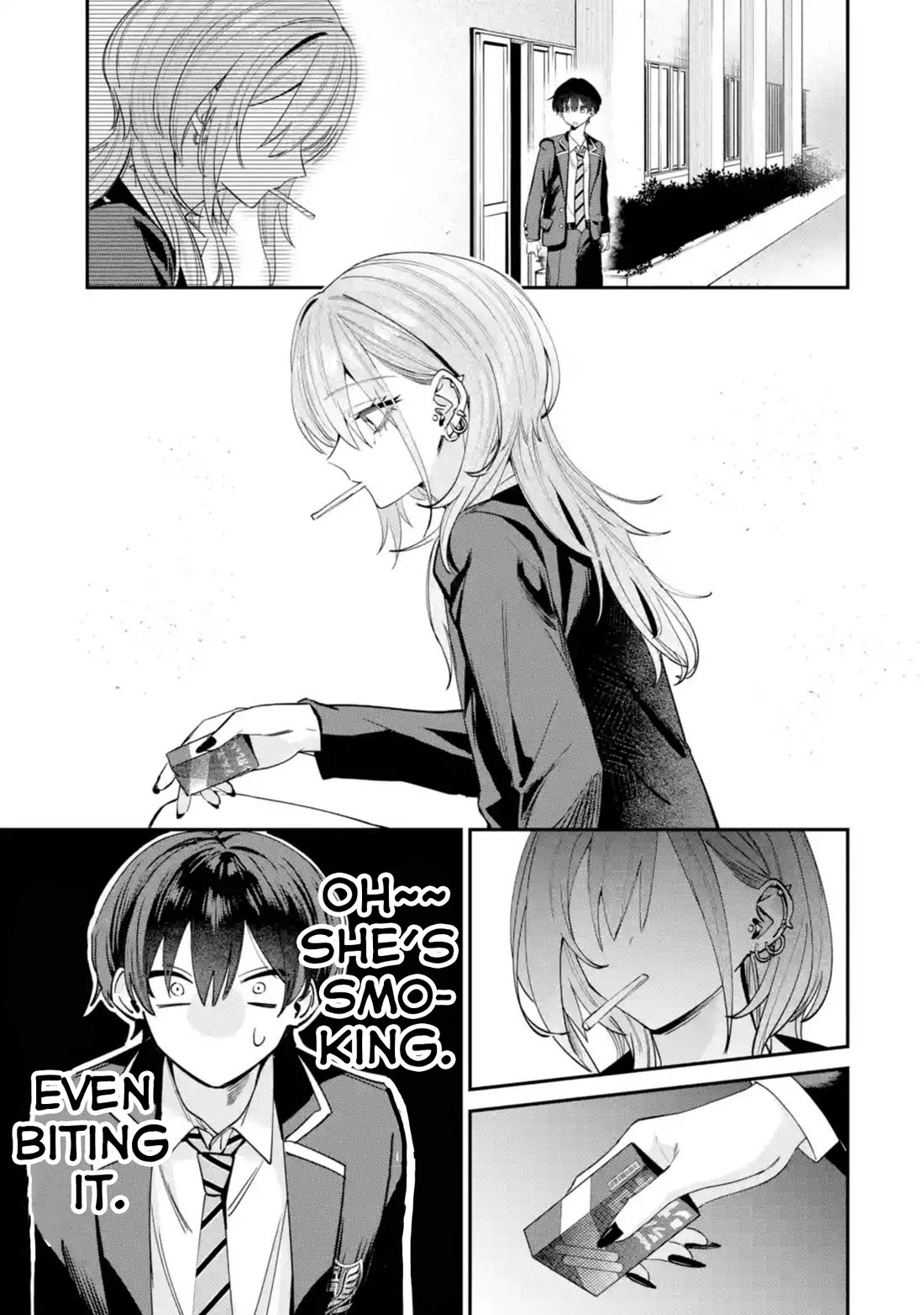 Haimiya-Senpai is Scary But Cute chapter 8 page 4
