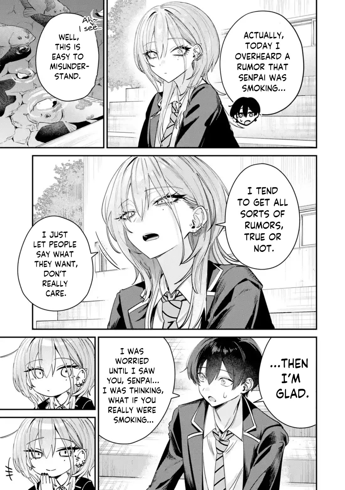 Haimiya-Senpai is Scary But Cute chapter 8 page 6