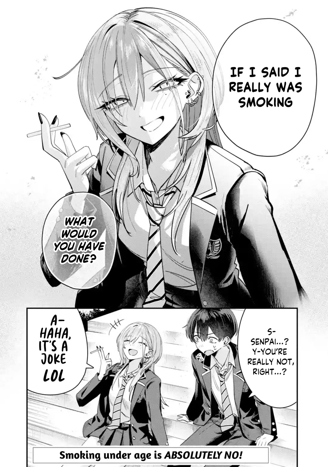Haimiya-Senpai is Scary But Cute chapter 8 page 7