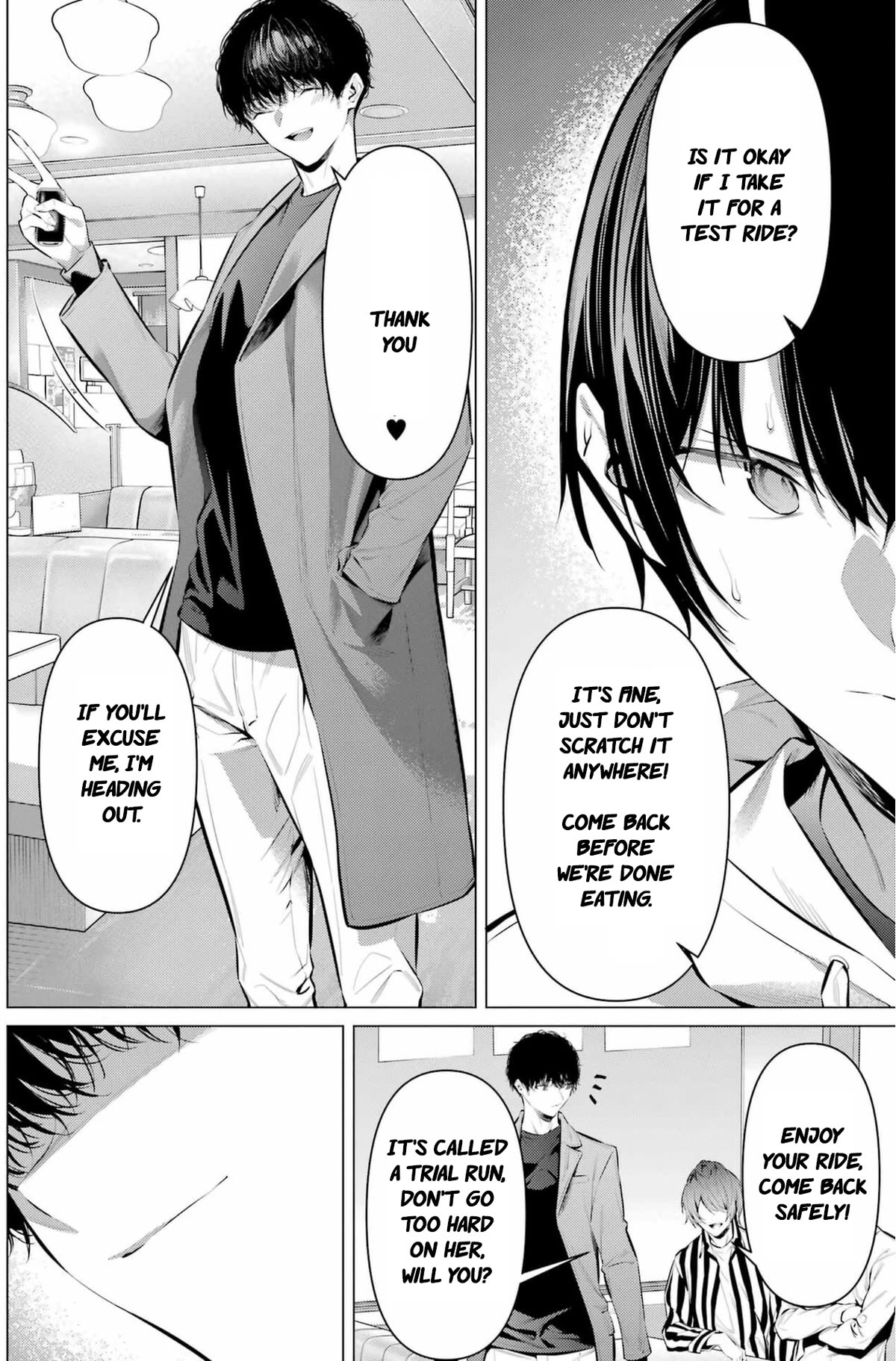 Haite Kudasai, Takamine San chapter 44 page 13