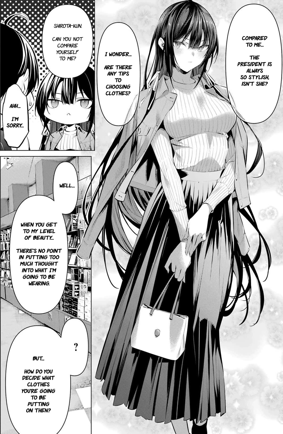 Haite Kudasai, Takamine San chapter 46.1 page 3