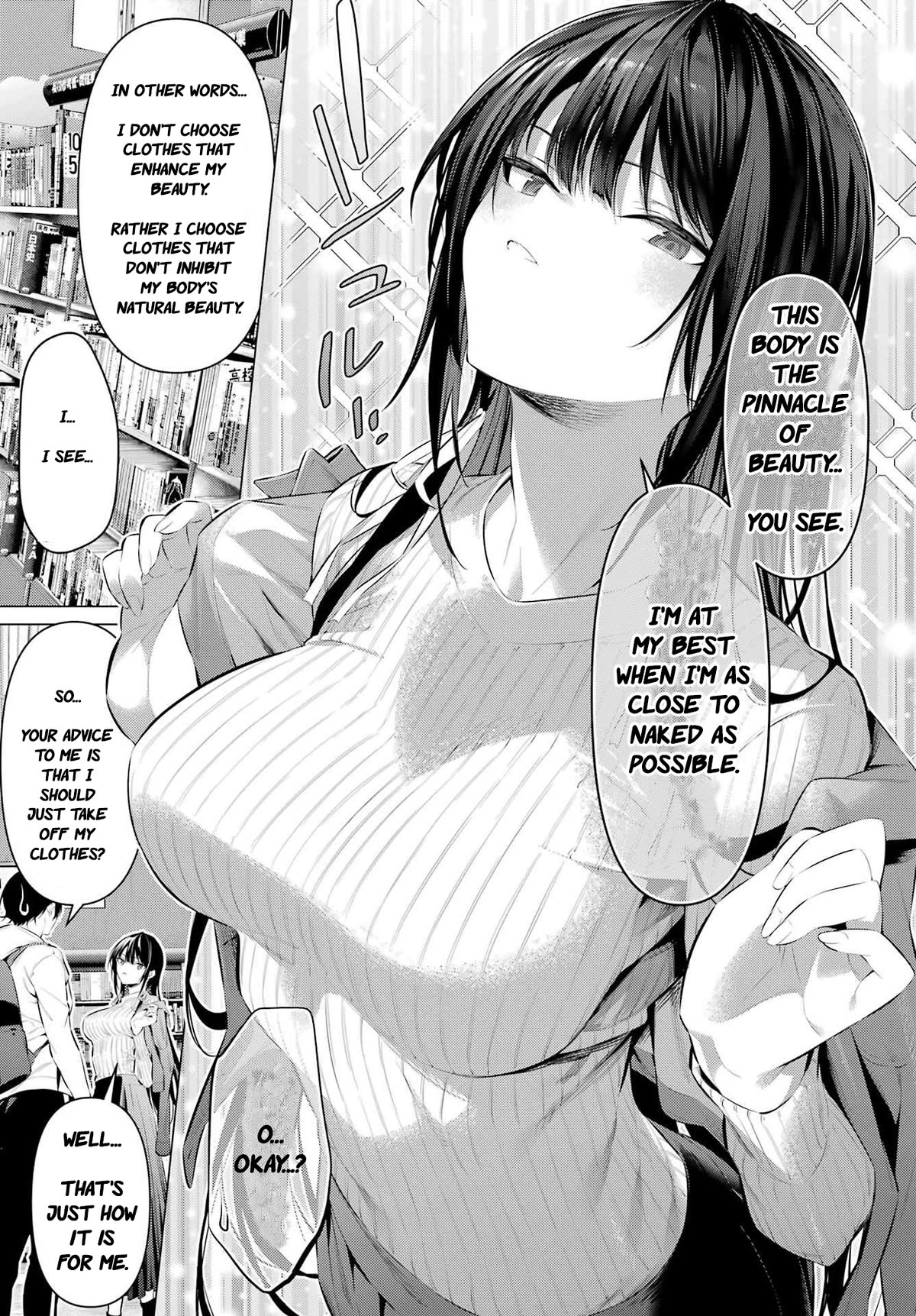 Haite Kudasai, Takamine San chapter 46.1 page 4