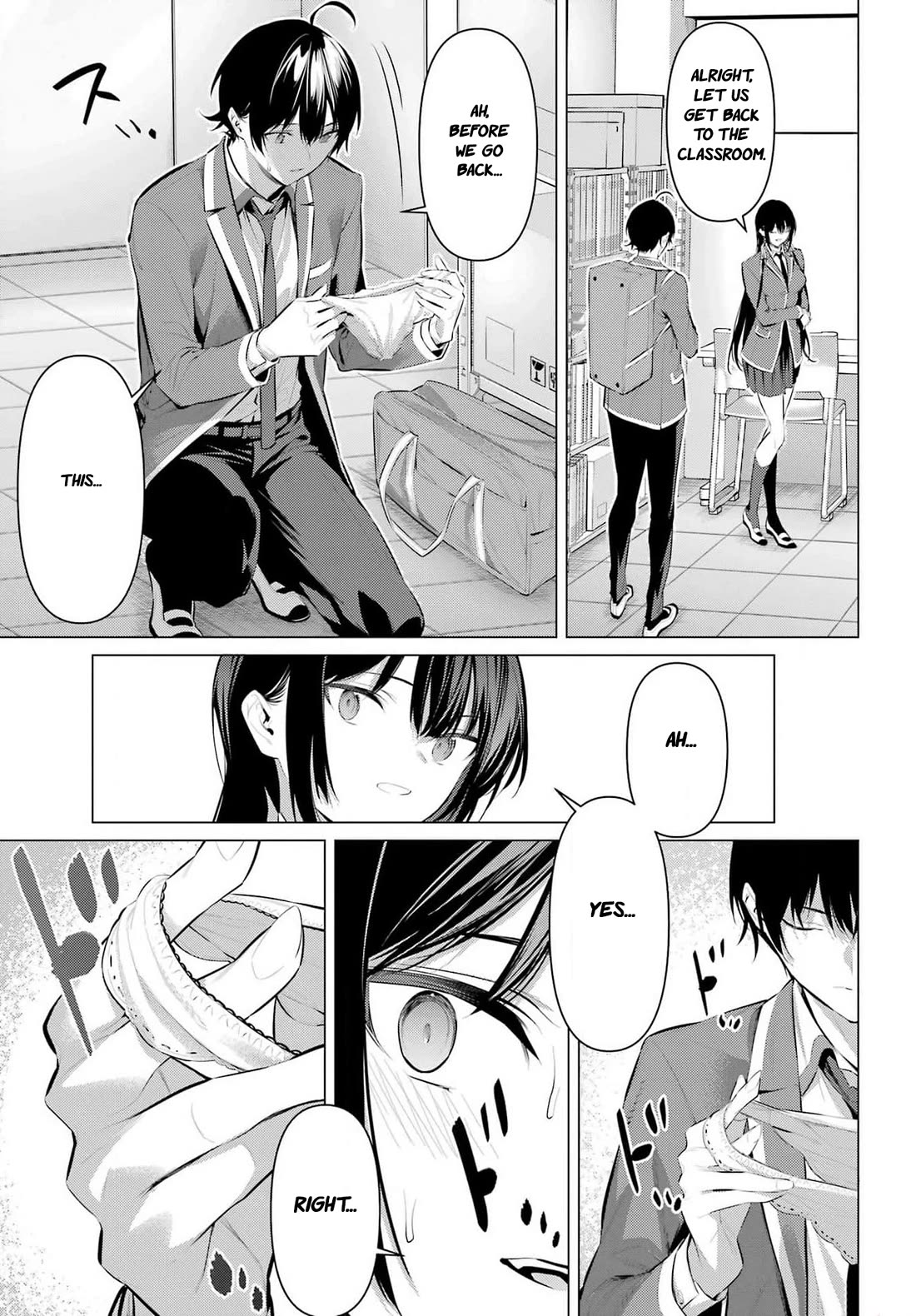 Haite Kudasai, Takamine San chapter 52 page 19