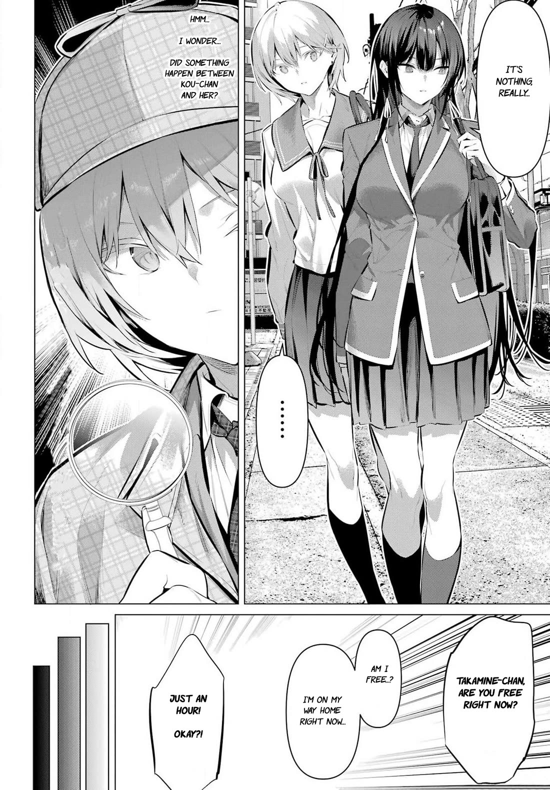 Haite Kudasai, Takamine San chapter 53 page 5