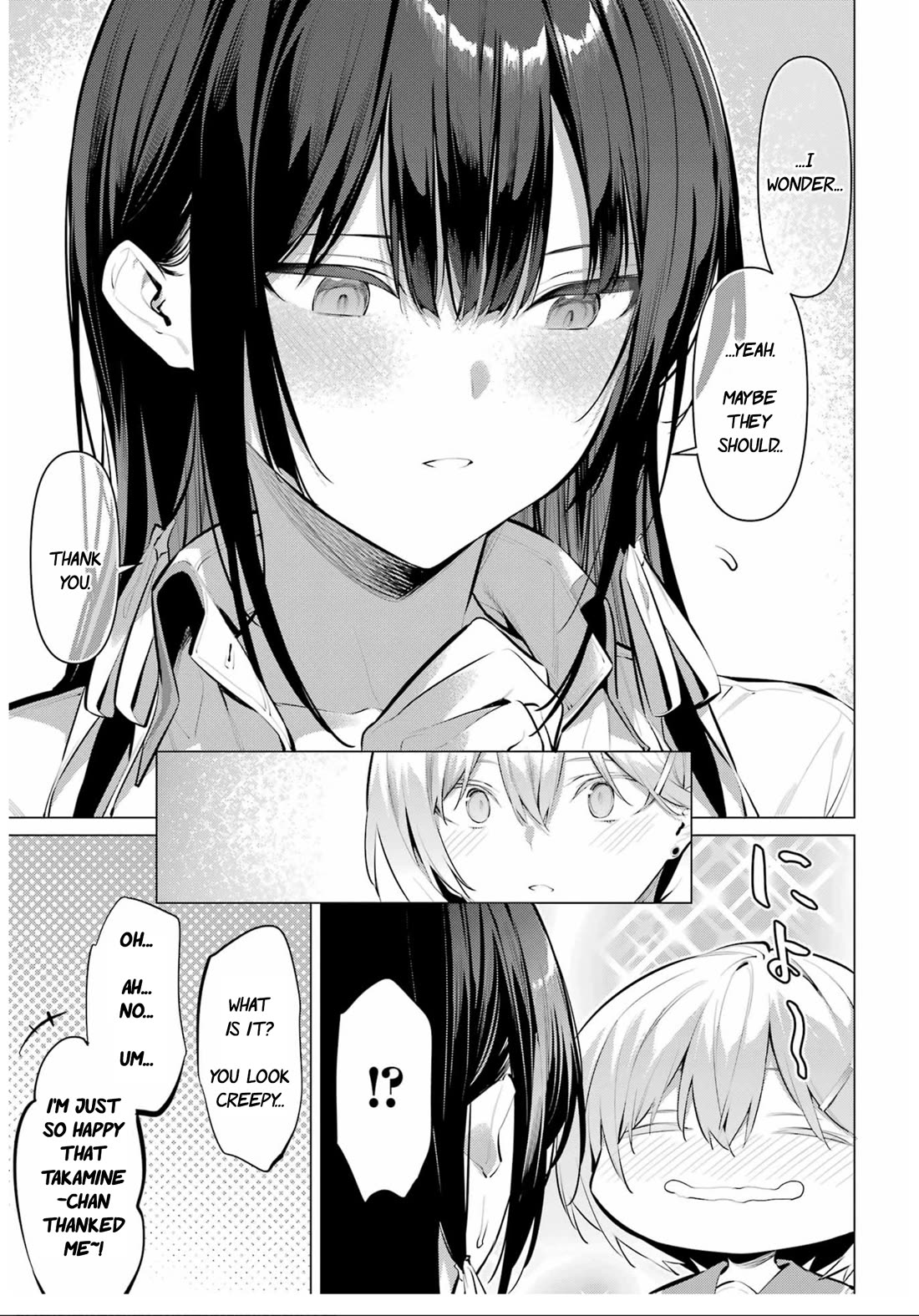 Haite Kudasai, Takamine San chapter 54 page 20