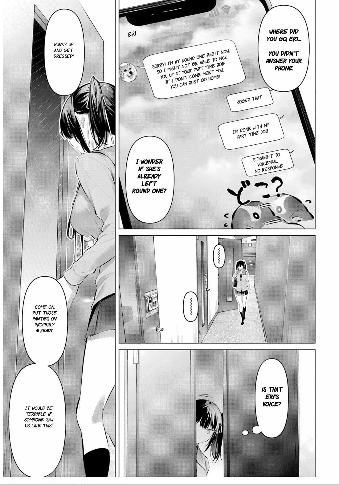 Haite Kudasai, Takamine San chapter 54 page 22