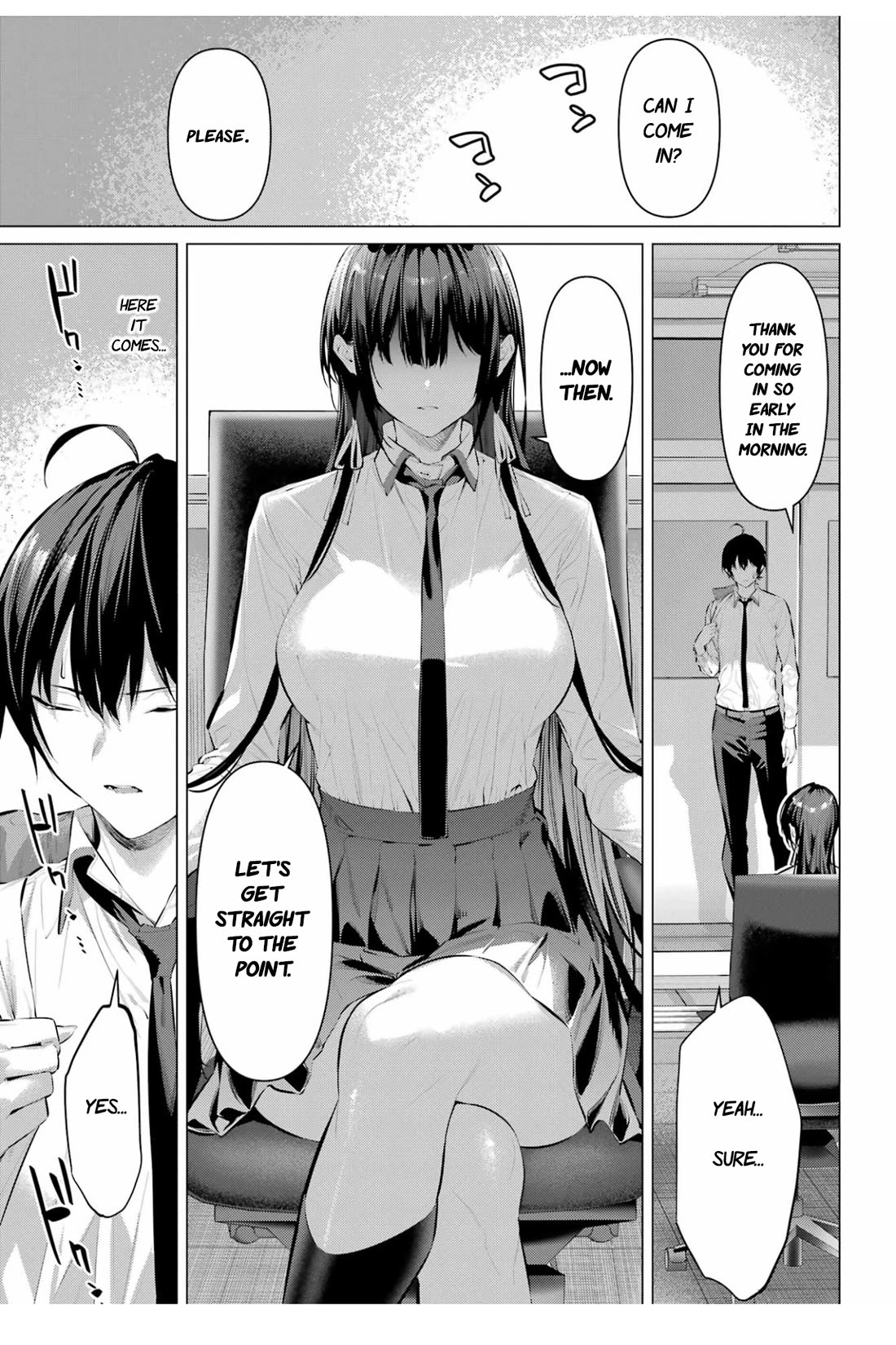 Haite Kudasai, Takamine San chapter 55 page 4