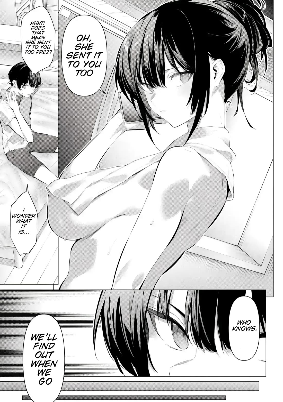 Haite Kudasai, Takamine San chapter 66.1 page 4