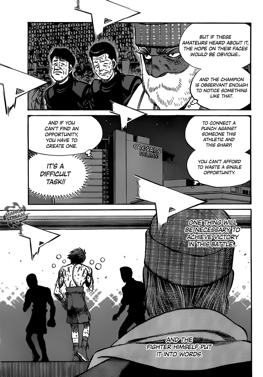 Hajime no Ippo chapter 1001 page 3