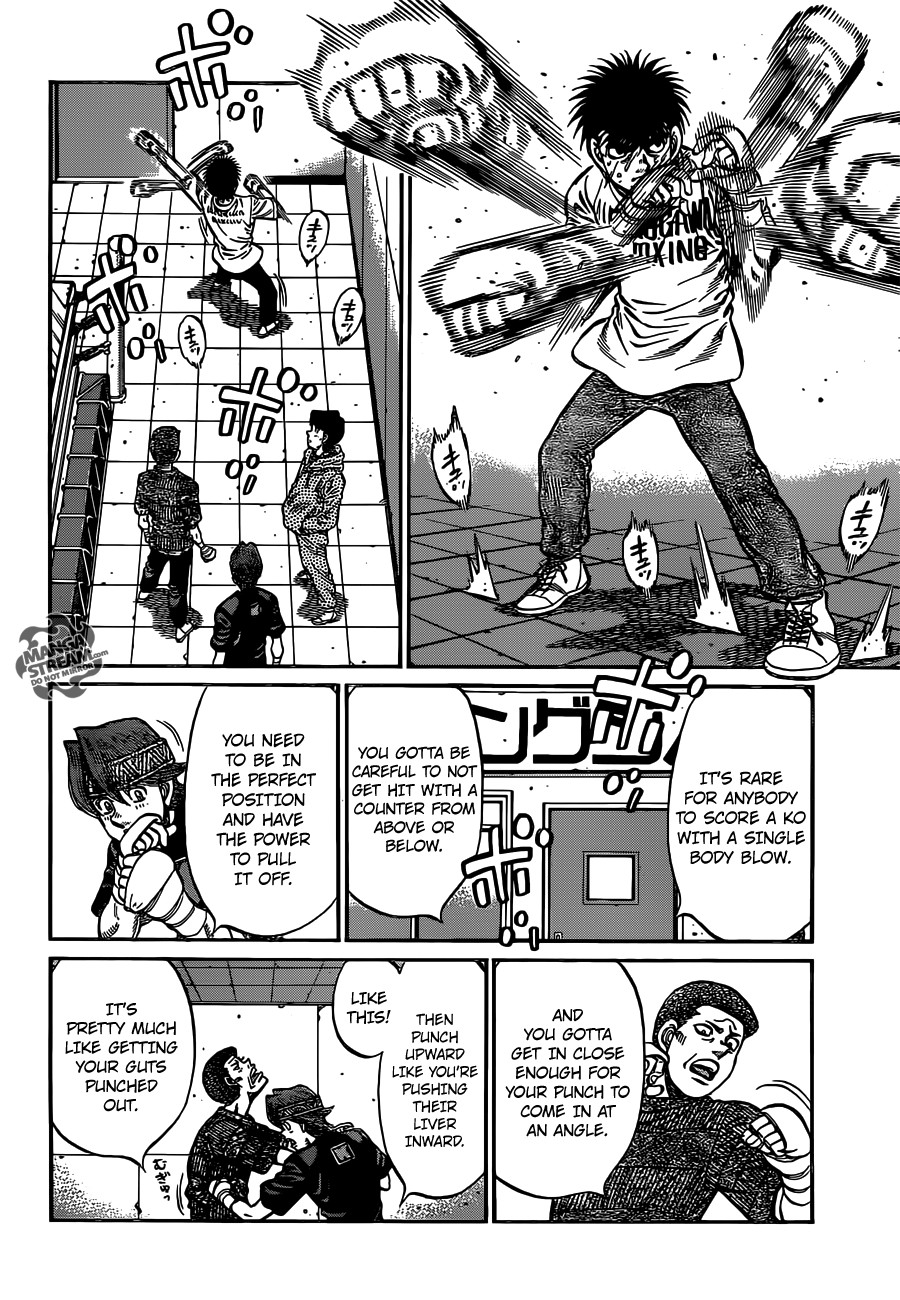 Hajime no Ippo chapter 1012 page 6