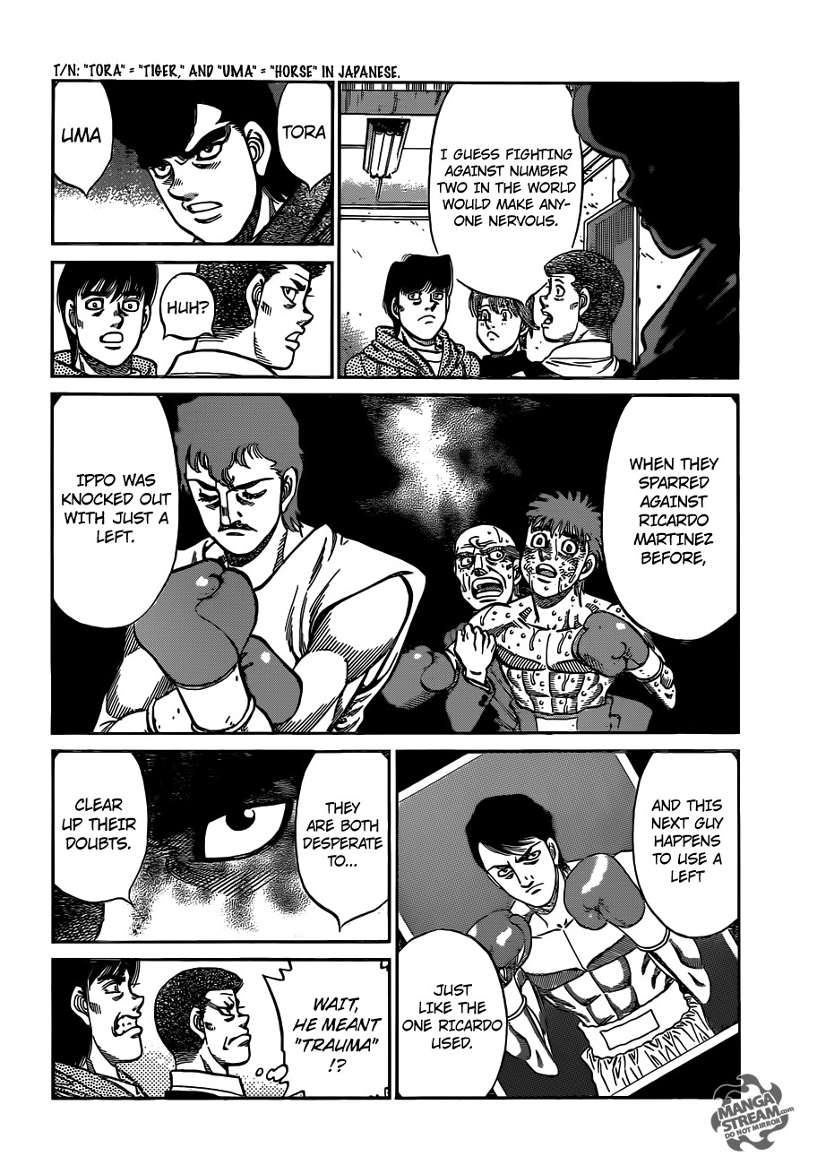 Hajime no Ippo chapter 1016 page 12