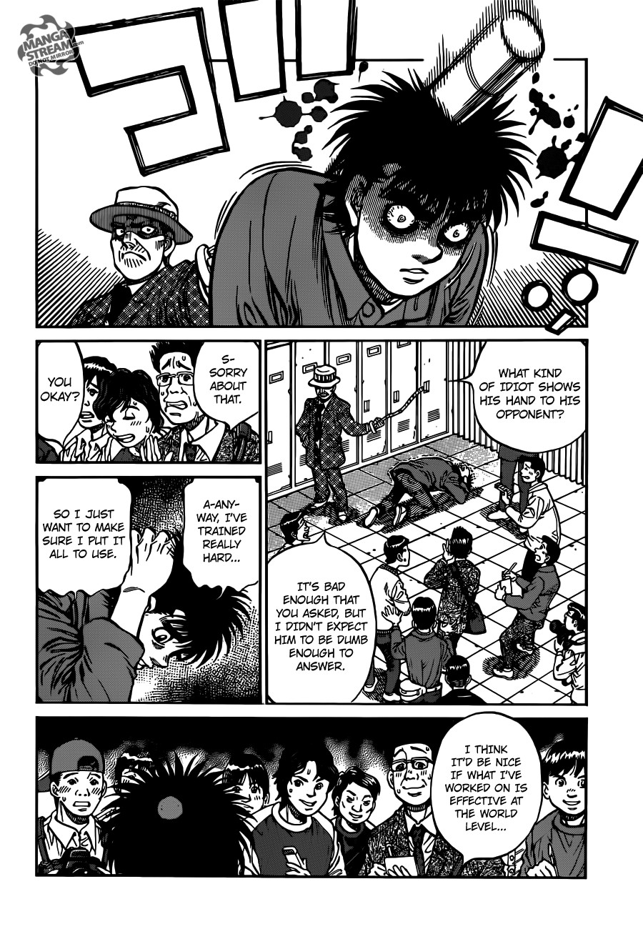Hajime no Ippo chapter 1020 page 6