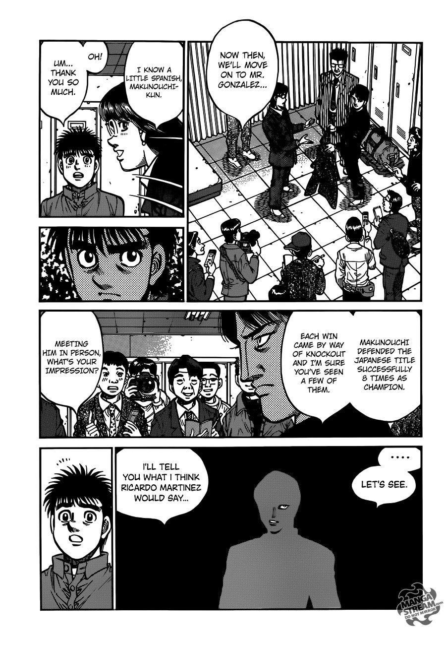 Hajime no Ippo chapter 1020 page 7