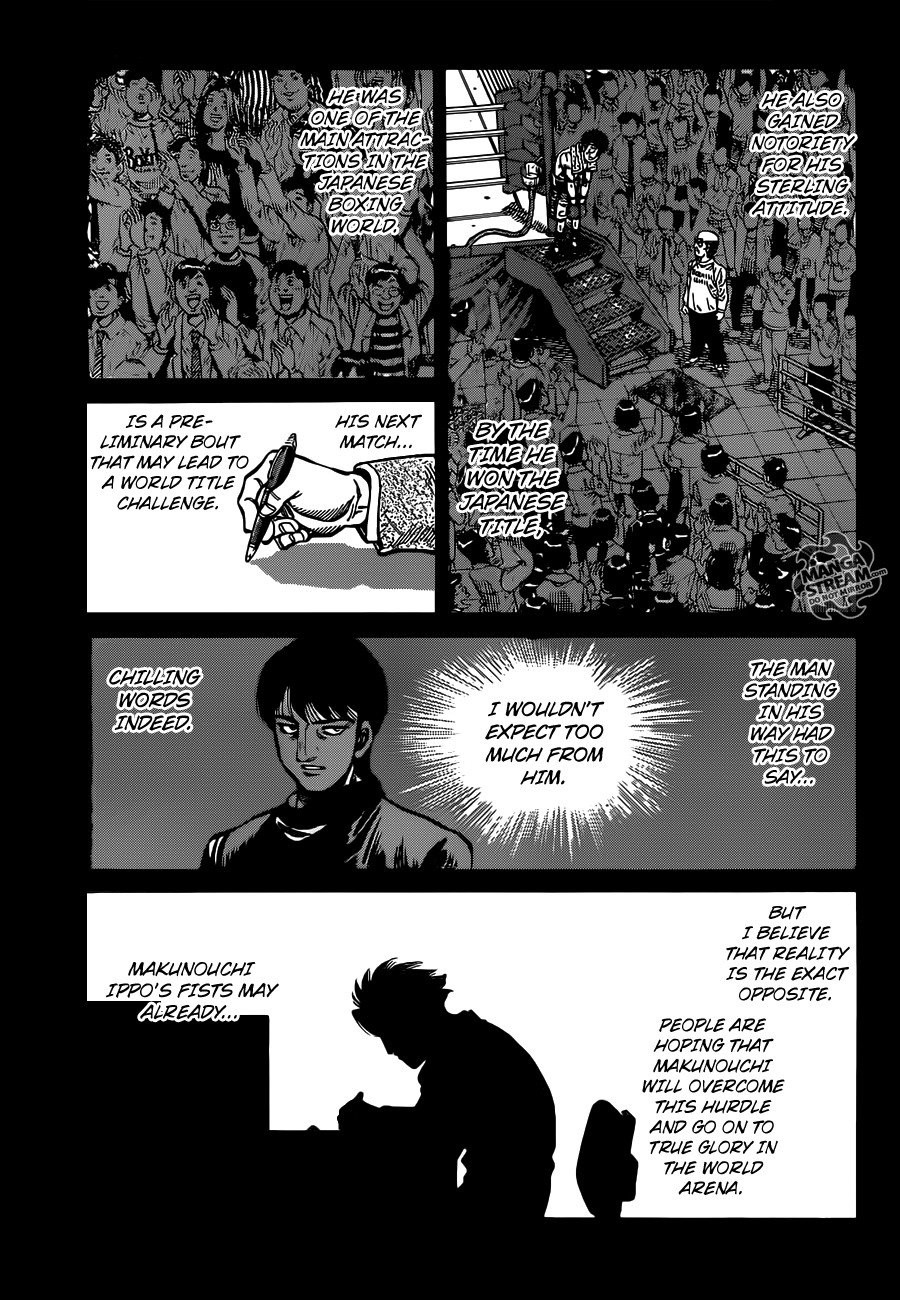Hajime no Ippo chapter 1021 page 5