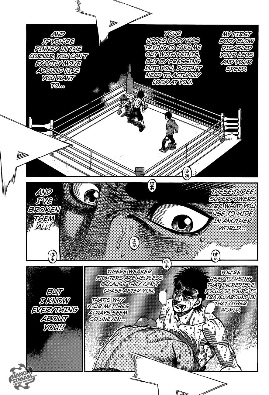 Hajime no Ippo chapter 1026 page 15