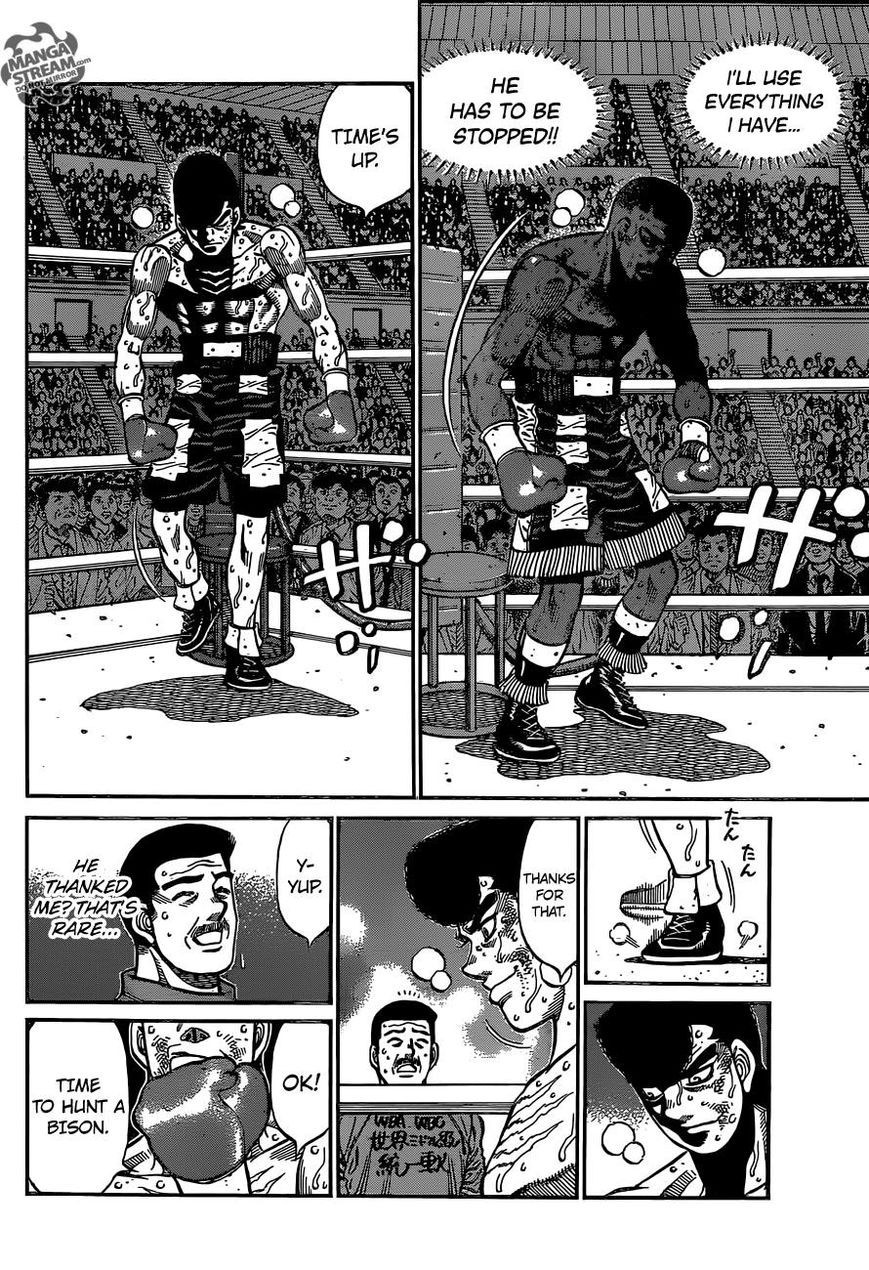 Hajime no Ippo chapter 1110 page 14