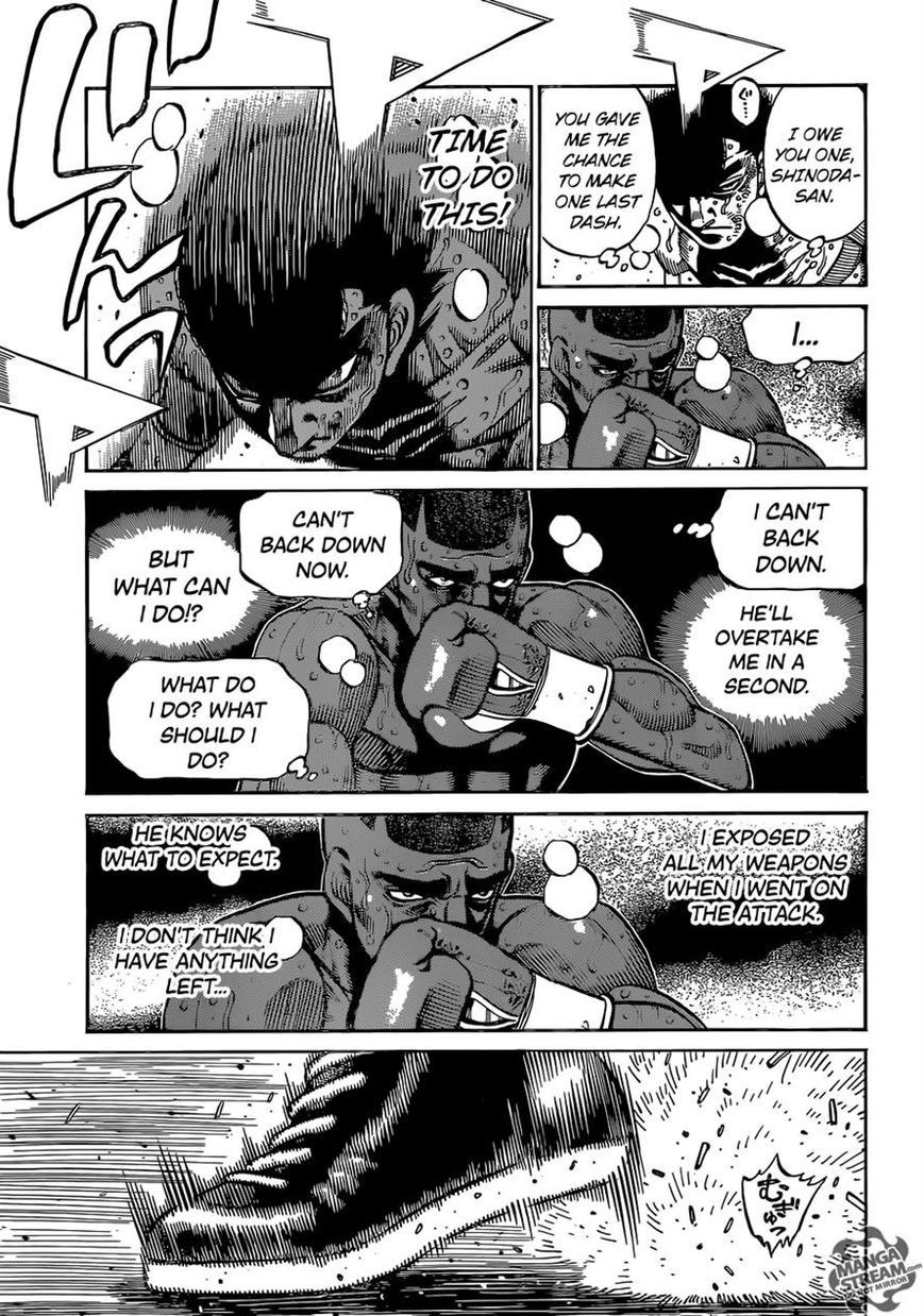 Hajime no Ippo chapter 1111 page 10